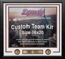 Washington Redskins Custom NFL Football 16x20 Picture Frame Kit (Multiple Colors)