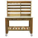 Redwood Potting Table