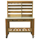 Redwood Potting Table