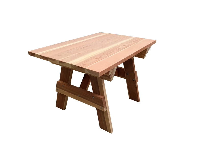 Outdoor Kids Redwood Picnic Table