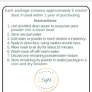 Spinach Clay Face Mask | 1 oz | Multiple Blends | Reflect Light Company