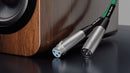 50ft XLR Microphone Cables (12-Pack) by FAT TOAD  - Professional Pro Audio Green Mic Extension Patch with Lo-Z Connector - 24 AWG Shielded Wire & Balanced for DJ Music Recording Studio Mixer Gear