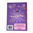 Reusable Sticker Storage Book | I Am Very Emotionally Attached to These Stickers | 50 Blank Pages Silicone Coated Release Paper Album