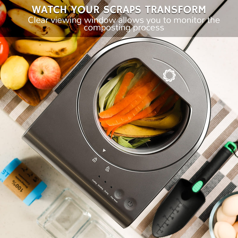 Revive Electric Kitchen Composter, Visual Version