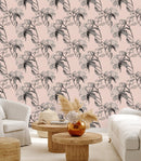Stylish Beige Floral Wallpaper Vogue Quality