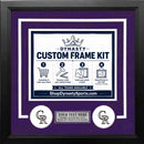 Colorado Rockies Custom MLB Baseball 16x20 Picture Frame Kit (Multiple Colors)