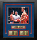 Rocky Balboa v. Ivan Drago 8" x 10" Framed Movie Photo with Engraved Autographs