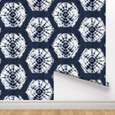 Peel and Stick Wallpaper - Shibori / Indigo