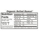 Organic Rolled Kamut Khorasan Wheat | 1 lb | Pack of 2 | Non-GMO | Shipping Included | Grain Place Foods