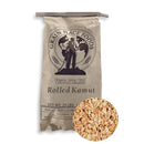 Organic Rolled Kamut Khorasan Wheat | 25 lb | Non-GMO | Shipping Included | Grain Place Foods