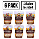 Organic Rolled Oats | 1 lb | Pack of 6 | Non-GMO | Shipping Included | Grain Place Foods