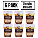 Organic Rolled Oats | Pack of 6 | 2.5 lb | Non-GMO | Shipping Included | Grain Place Foods