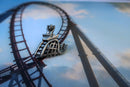 Roller Coaster Lapel Pin