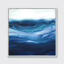 Rolling Surf I - Open Edition Canvas Print