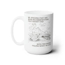 Romance Novel Mug | 15 oz. Silly Bookish Coffee Mug for Romance Reader
