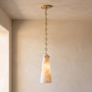 Romilly Alabaster Chain Chandelier