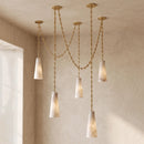 Romilly Alabaster Chain Chandelier