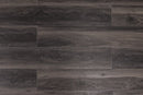 SPC Vinyl Rigid Core 7" Width 60" RL, 6mm Thick, 1.5mm IXPE Rooted Graphite, Veritas Floors - Mazzia Collection top plank view