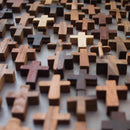 Handmade Wooden Pocket Crosses