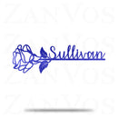 Rose Name Monogram
