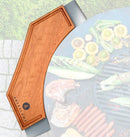 Custom Cherry Wood Cutting Block for 30" & 40" Arteflame Grills - Elegant and Durable
