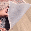 Rosman Distressed Washable Area Rug