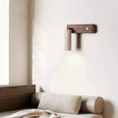 Rotating Travertine Lustra Torch Wall Lamp