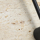 Round Travertine Wall Lamp