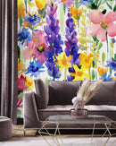 Stylish Wildflowers Wallpaper Chic