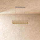 Teva Rectangular Alabaster Chandelier
