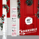 Rudolph Christmas Porch Sign
