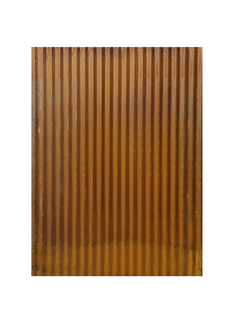 Colorado Corrugated Metal Wainscoting