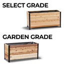 18" x 48" Planter Box - 24" TALL / Select Grade