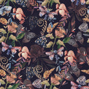 Moths and Flowers Wallpaper