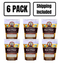 Organic Rye Flour | Pack of 6 | 1.5 lb | Non-GMO | Shipping Included | Grain Place Foods