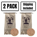 Organic Rye | 25 lb | Pack of 2 | Non-GMO | Shipping Included | Grain Place Foods