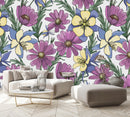 Voguish Floral Wallpaper Sophisticated
