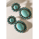 Windswept Mesa Earrings In Blue
