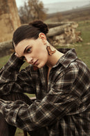 Skoot-a-boot Earrings In Brown