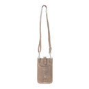 Golden Canyon Cell Phone Bag In Camel