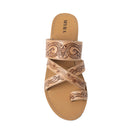 Delia Ridge Sandals In Brown