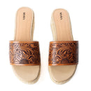 Gloriana Canyon Platform Sandals In Natural