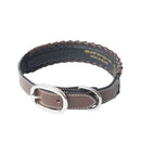 Freedom Trail Dog Collar In Black & Turquoise