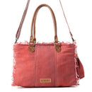 Coastal Steel Upcycled Tote in Red