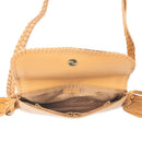 Desert Bonefire Crossbody Bag in Ochre Brown