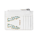 Sparkling Desert Moon Credit Card Holder In Chocolate White