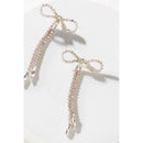 Starlight Lasso Earrings In White