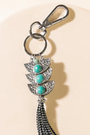 Moon Phases Key Fob