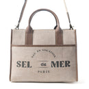 Sel de Mer Shoulder Bag in Old Mill White