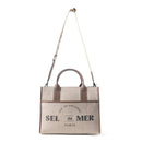 Sel de Mer Shoulder Bag in Old Mill White